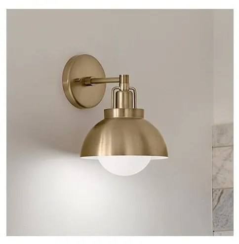 Kichler KL-NIVA-1W-1P-CPZ - Аплик NIVA 1xE27/40W/230V месинг