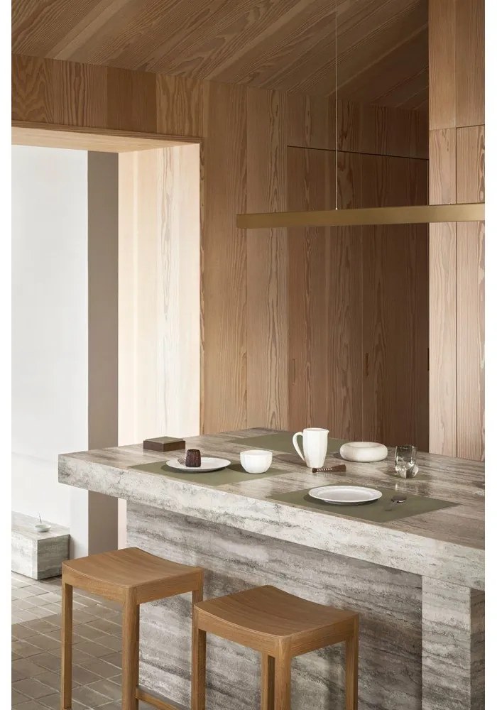 Кафява декоративна дървена кутия за съхранение 11x11x3 cm Square S – LIND DNA