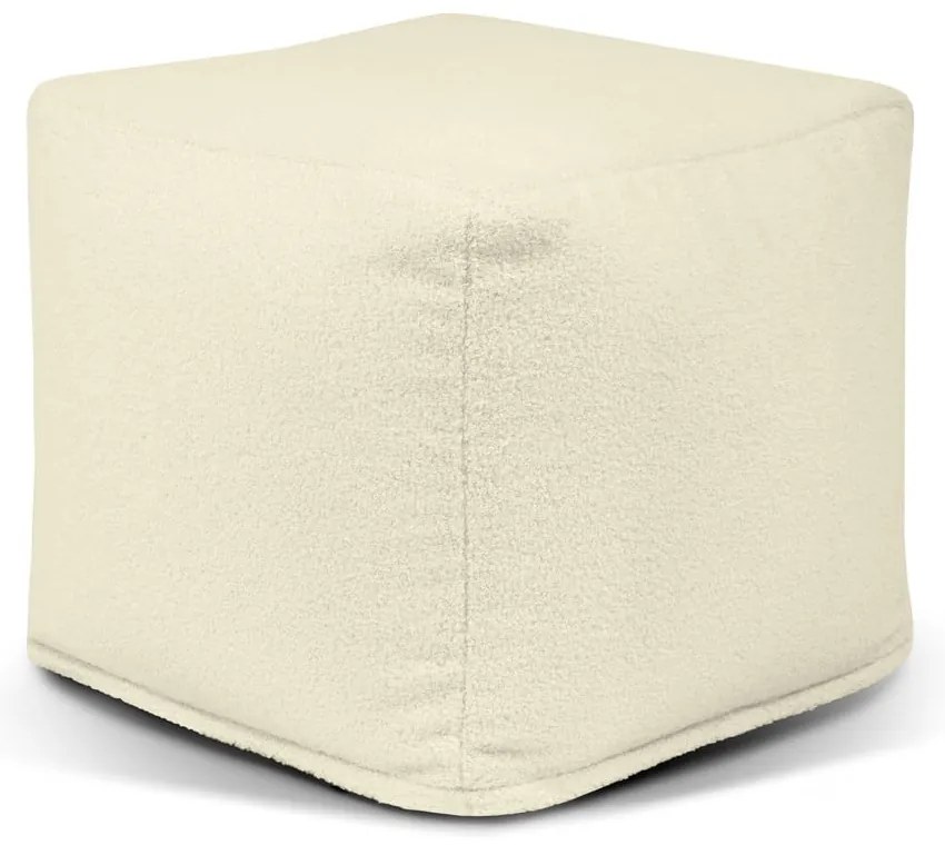 Кремав пуф от букле Up! MooG – SLOWDOWN