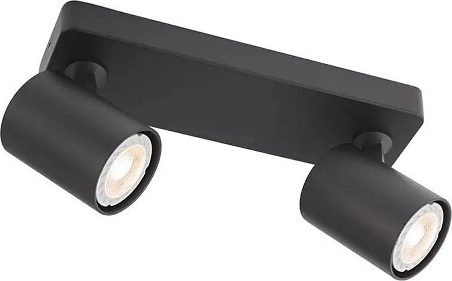 Redo 04-470 - Спот осветително тяло CAMEO 2xGU10/35W/230V черно