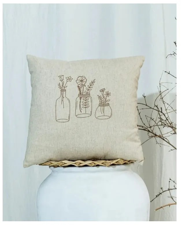 Калъфка за възглавница със смес от памук 45x45 cm – Mila Home