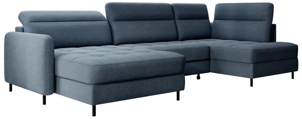 Разтегателен диван в П-образна форма NERTO, 306x100x165, raguel 40, ляв