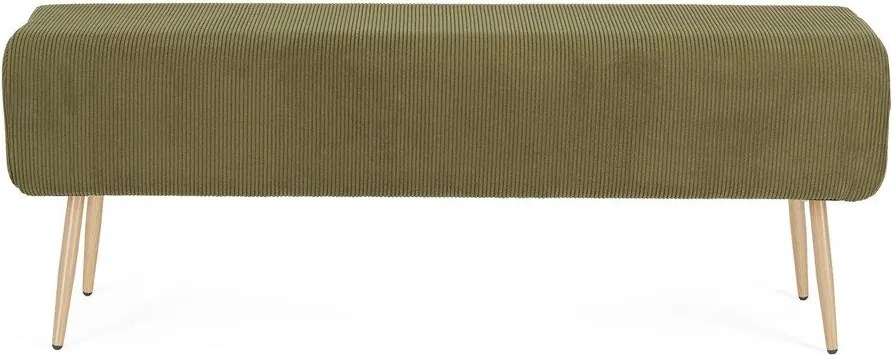 Зелена подплатена пейка Olga – Bizzotto