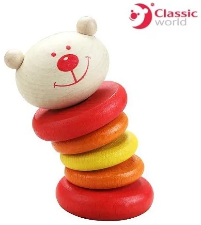 Classic world  -  Дървена дрънкалка - мече