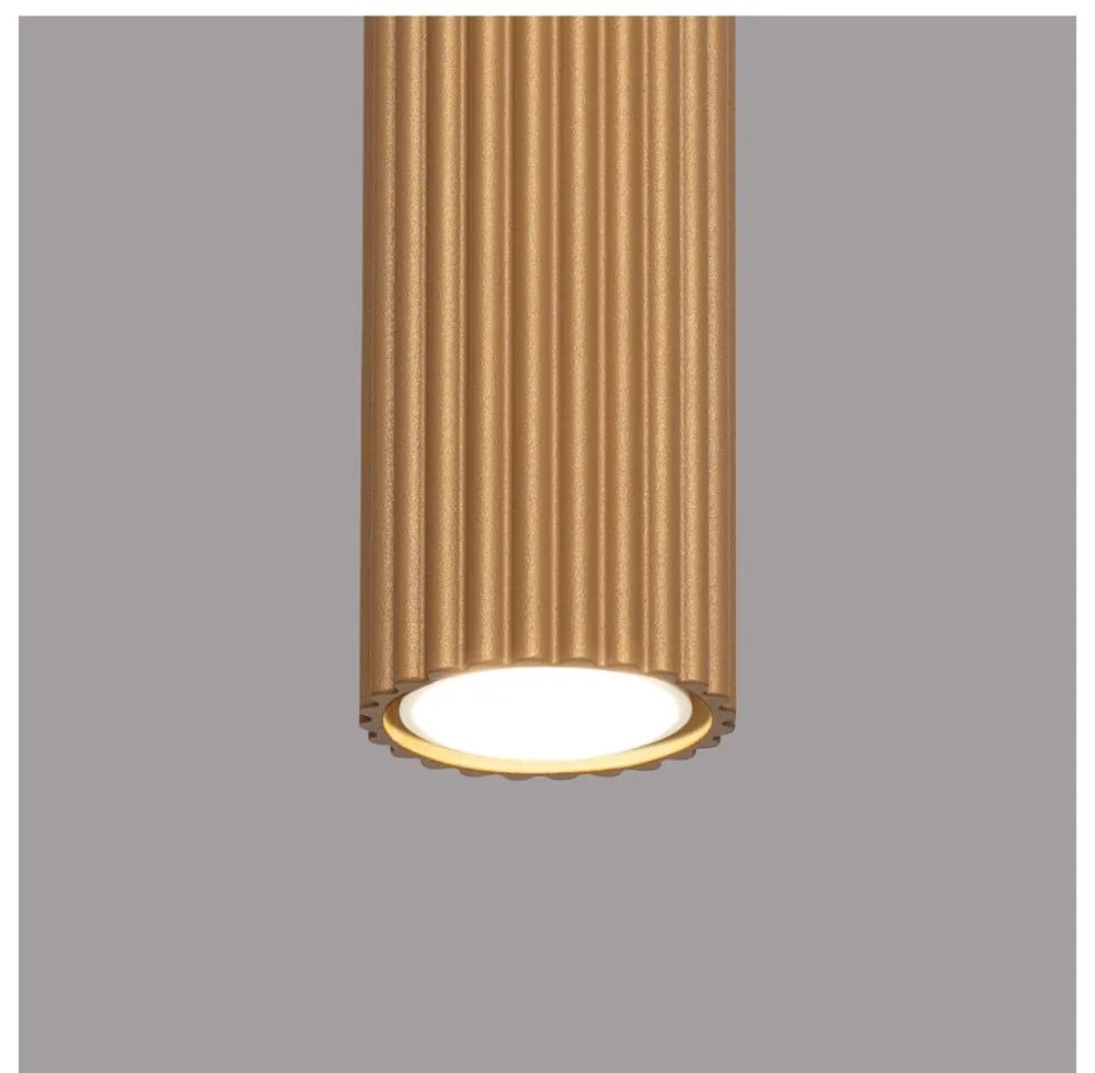 Прожектор в златист цвят Gleam – Sollux