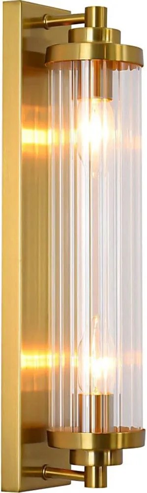 Стенно осветително тяло LORENZO 2xE14/40W/230V златисто