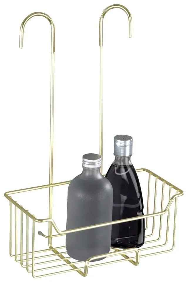 Висящ рафт за баня от неръждаема стомана златен Milo – Wenko