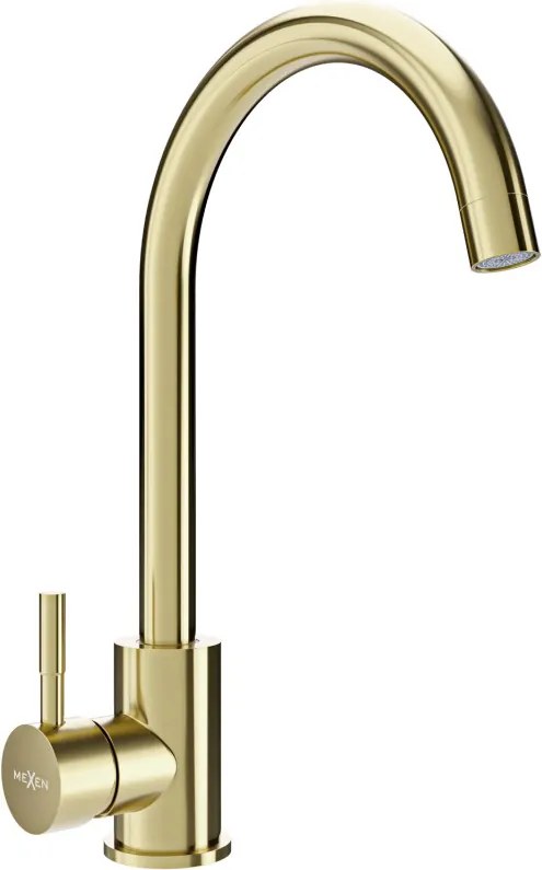 Mexen Foggia смесител за кухня, златисто матов - 671800-50