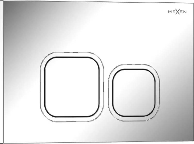 Mexen Tex 03 бутон за промиване, лъскав хром - 6103-03