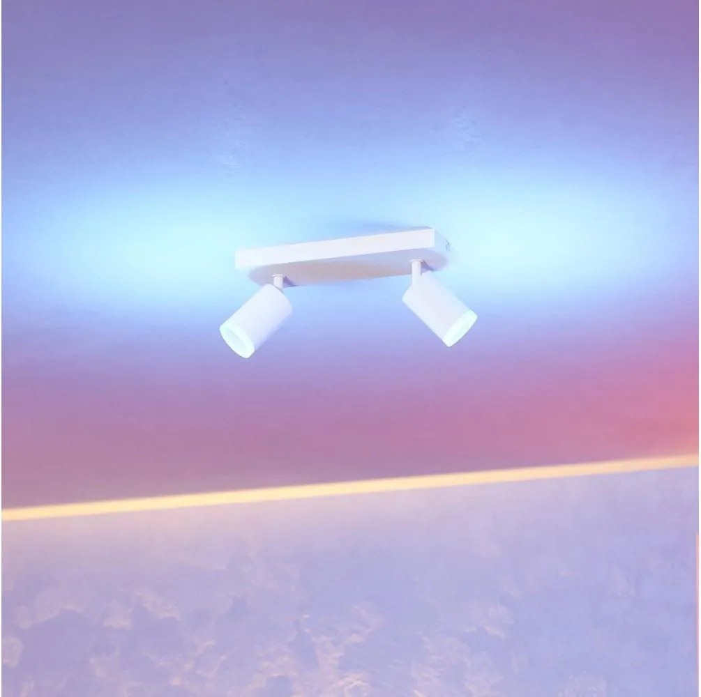 Eglo 901943 - LED RGBW димируемо точково осветително тяло MELITELLO-Z 2xLED/3,7W/230V бяло