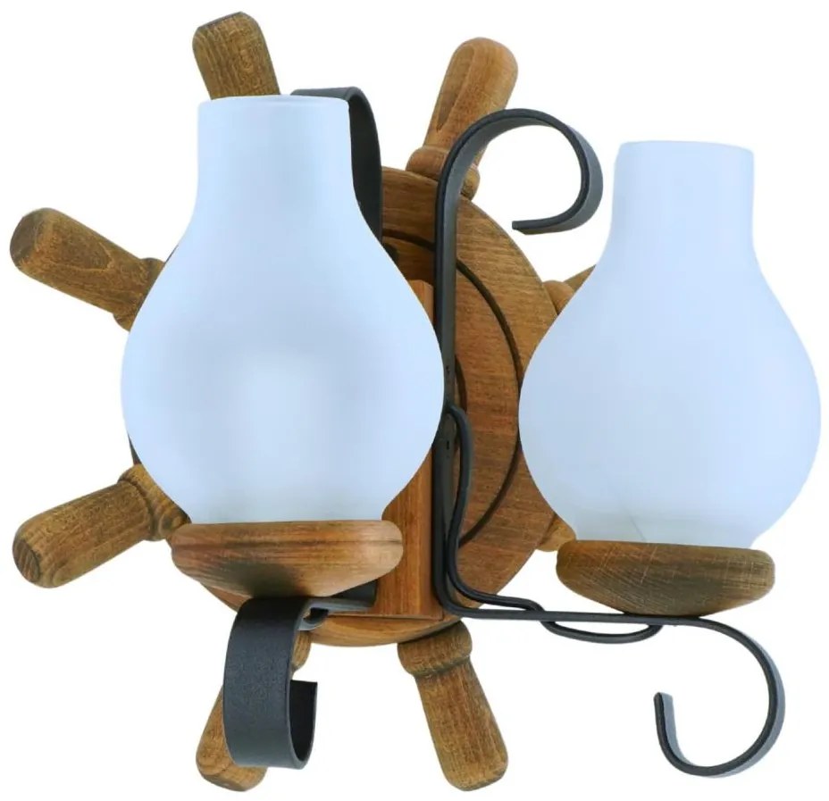 Аплик TIMONA 2xE14/40W/230V бук