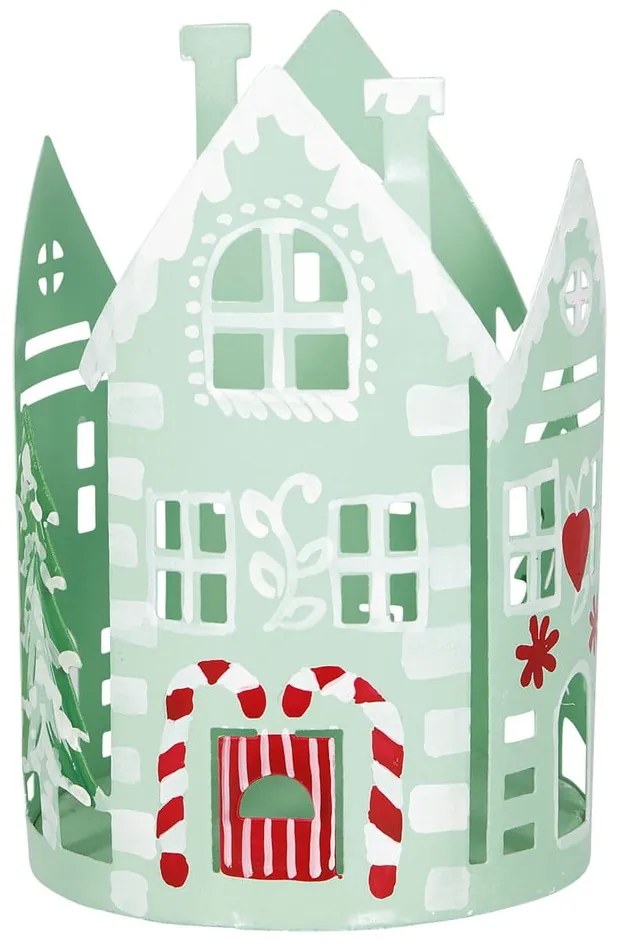 Коледен метален свещник Laura - Green Gate