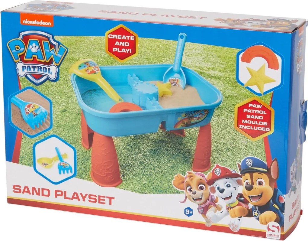 Масичка за игра с пясък и вода Paw Patrol