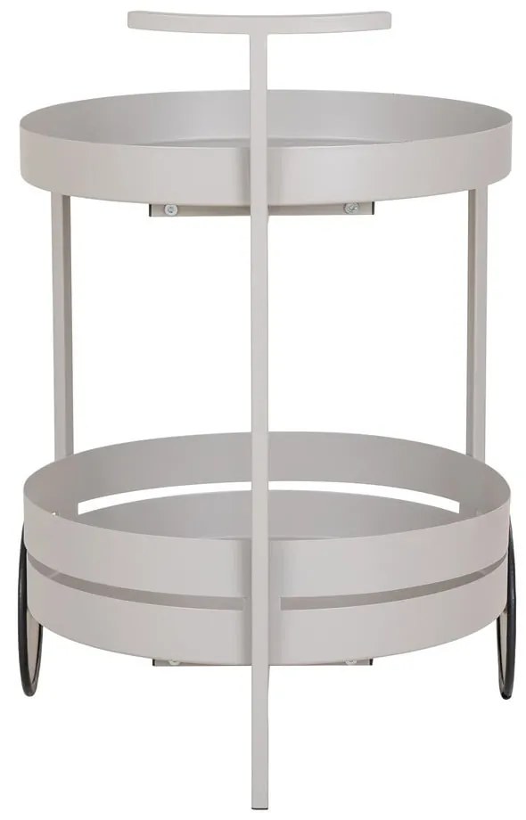 Метална маса за сервиране на колелца 40x49,5 cm Beja – House Nordic