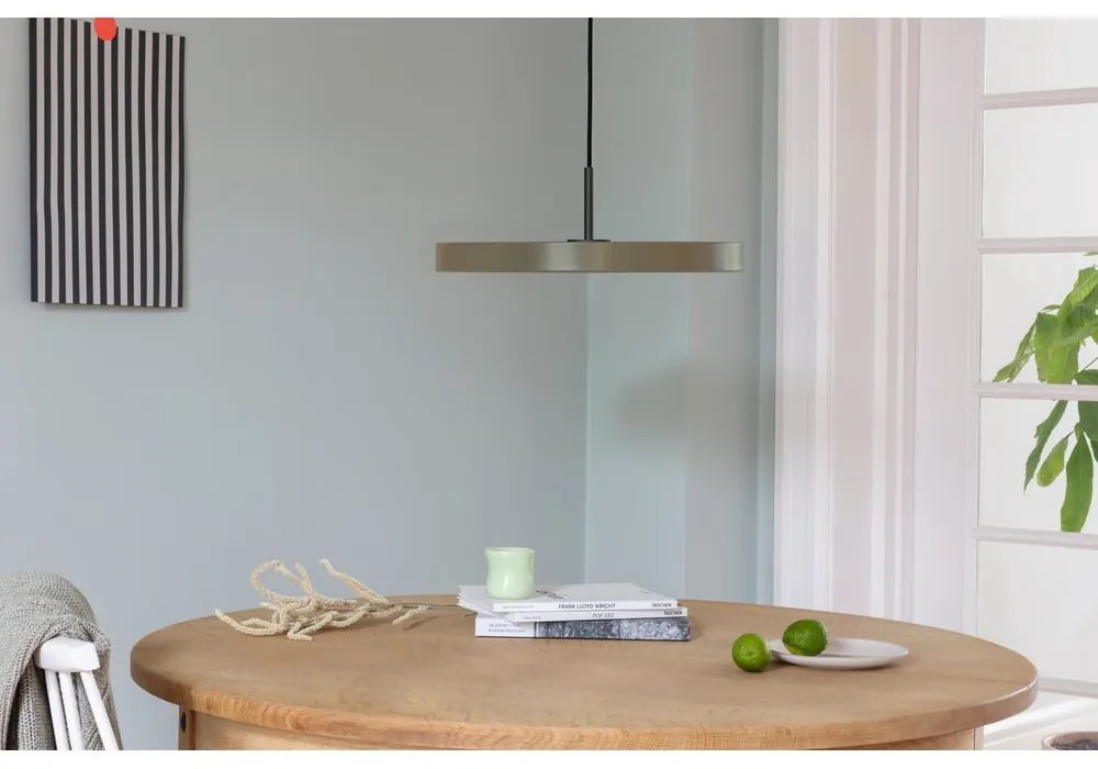 Светлокафяво LED висящо осветително тяло с метален абажур ø 43 cm Asteria Medium – UMAGE