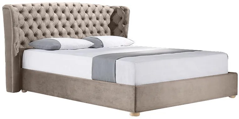 легло Ikelos Vincent-Blue-90 x 200-With Кутия за съхранение