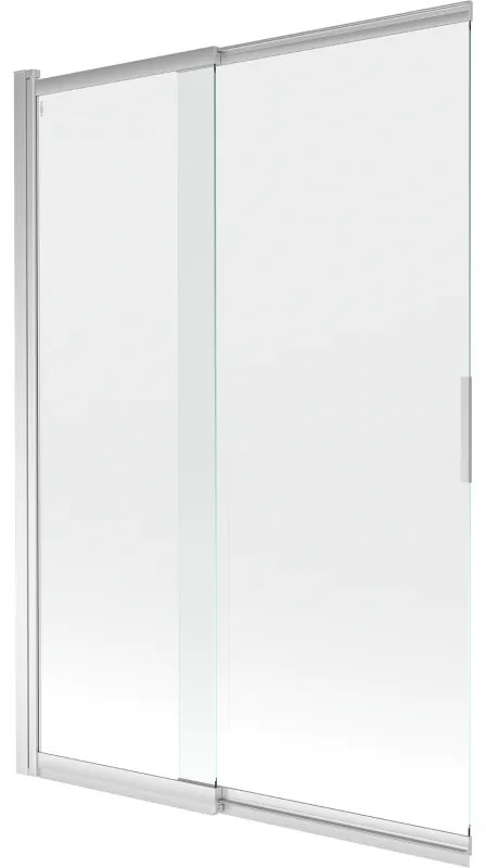 Mexen Fox двукрила плъзгаща се душ кабина 120 x 150 см, прозрачна, хром - 891-120-002-01-00