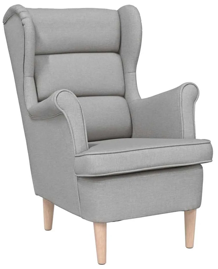 4016905 vidaXL Фотьойл Cloud Grey 74x84x100 cm Fabric