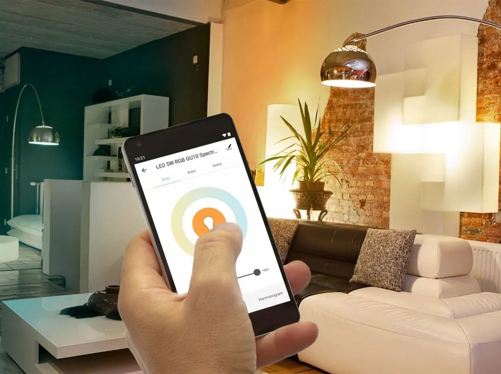 Крушка SMART LED 5W GU10 WIFI RGB 510lm 14415