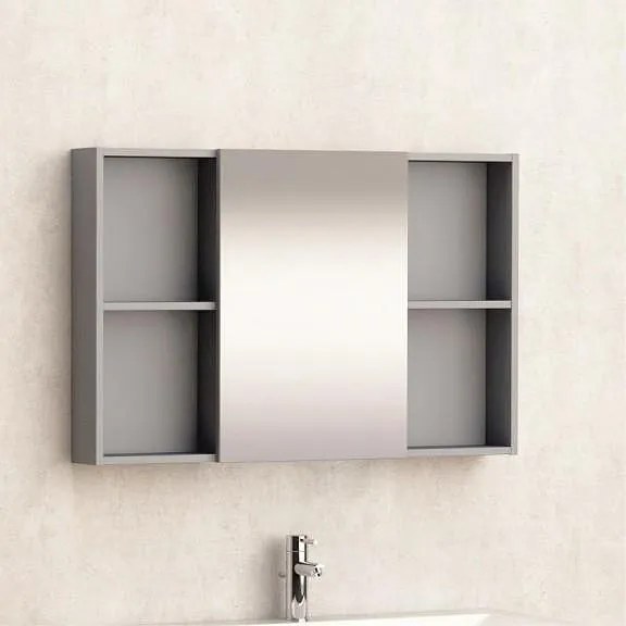 Огледален PVC шкаф ICMC 9014-60MG, Inter Ceramic, 60x14x90см