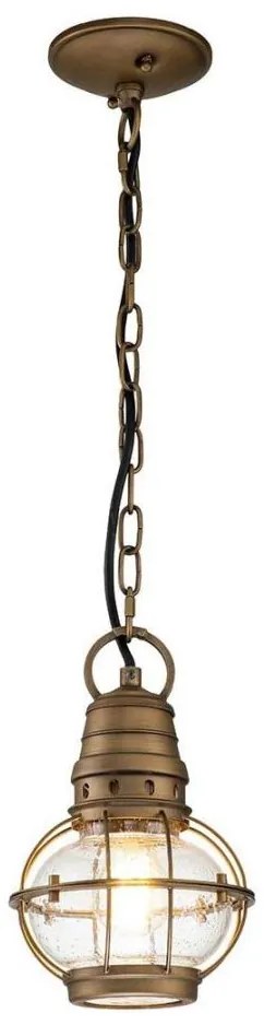 Kichler KL-BRIDGEPOINT8S-NBR - Външен полилей BRIDGEPOINT 1xE27/60W/230V IP44