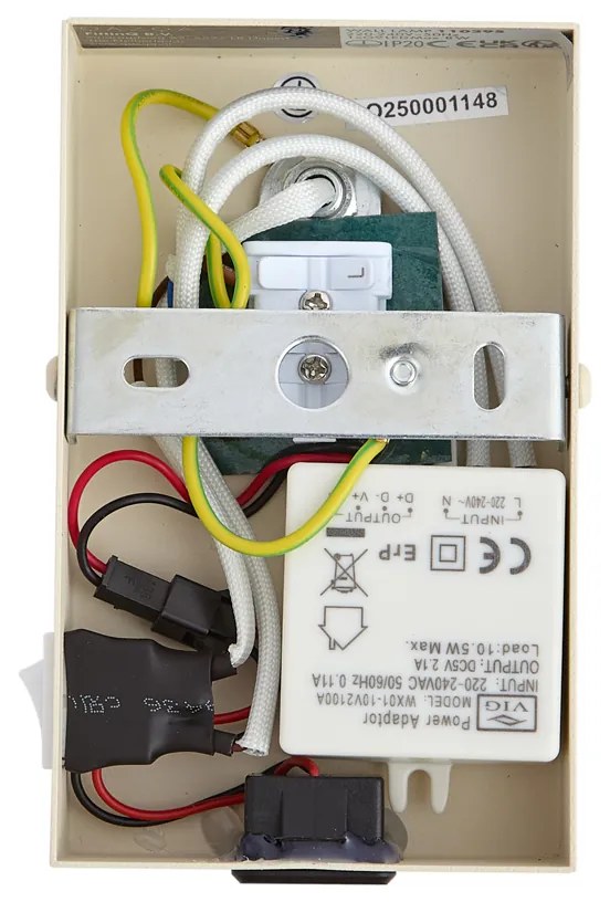 Модерна стенна лампа бежова регулируема с USB-C - Croft