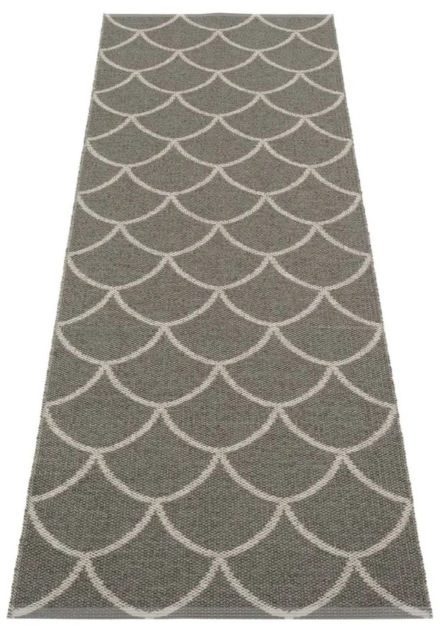 Сива пътека за открито и закрито 70x225 cm Kotte Charcoal – Pappelina