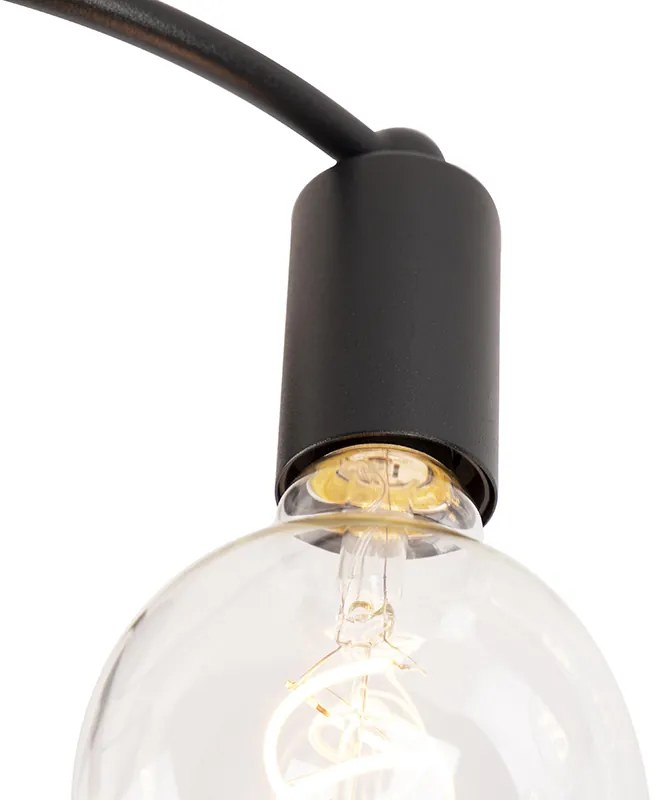 Интелигентна таванна лампа черна, включваща 4 Wifi G95 - Facile