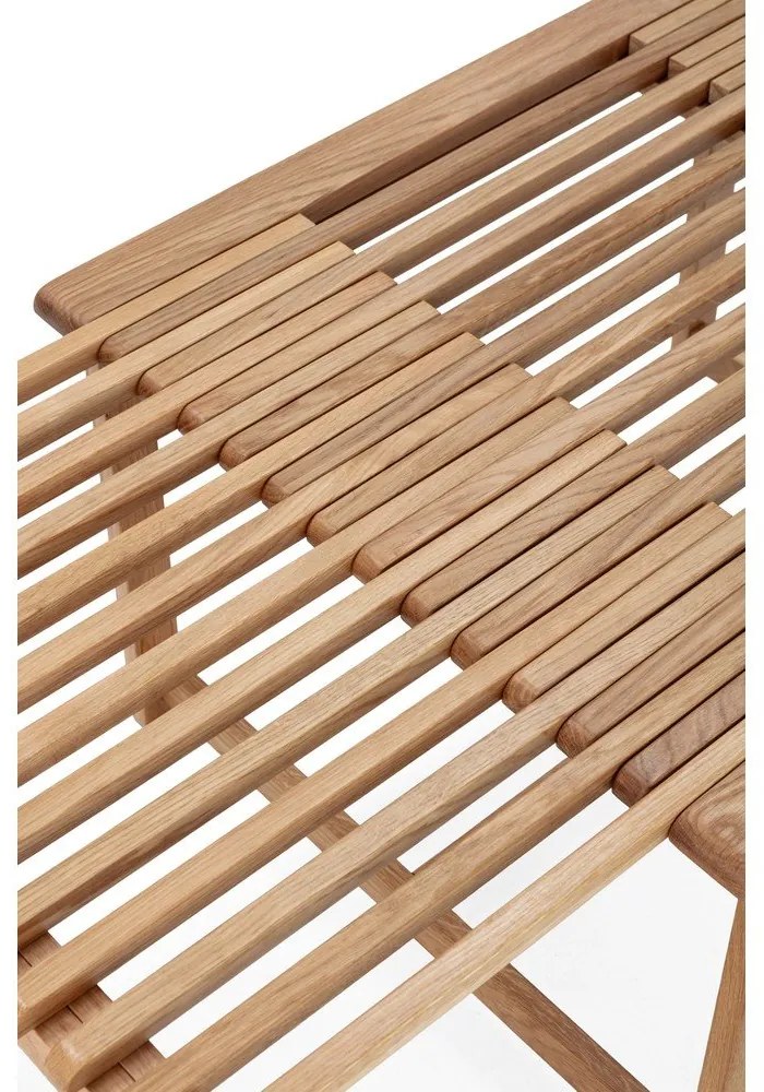 Масичка за кафе от масивен дъб в естествен цвят 60x70 cm Unai – MOME