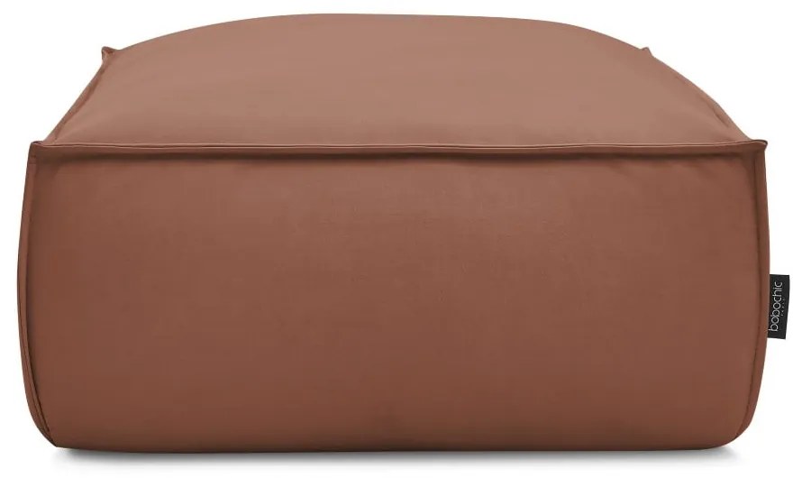 Тъмнокафява табуретка от изкуствена кожа Boheme – Bobochic Paris