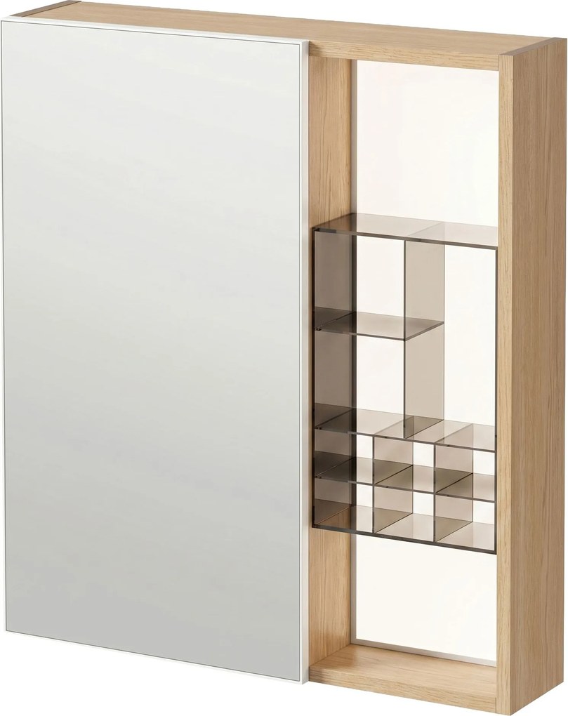 Комплект мебели за баня с мивка Sora DE07-70 Oak 70CM
