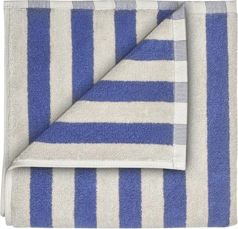 Сини/кремави кърпи в комплект 2 бр. от органичен памук от тери 30x50 cm Arto – Blomus