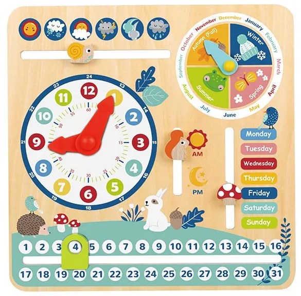 Tooky Toy - Дървен календар TF329