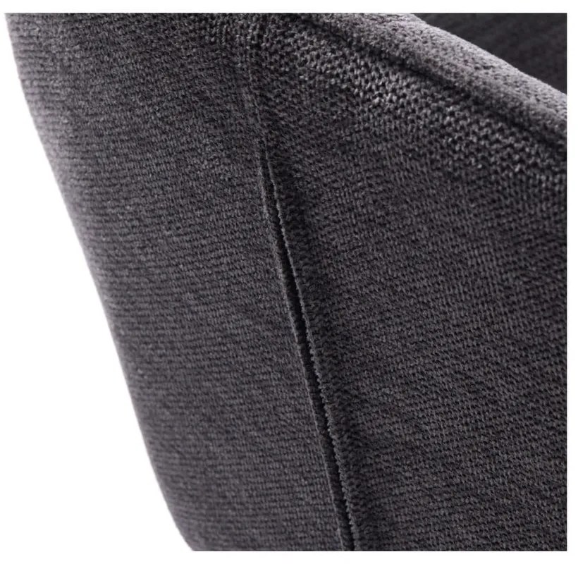 Тъмносив бар стол с регулируема височина Nolan – Unique Furniture