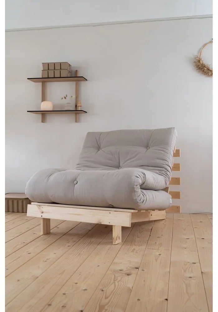 Кресло в тухлен цвят Roots Black Night – Karup Design