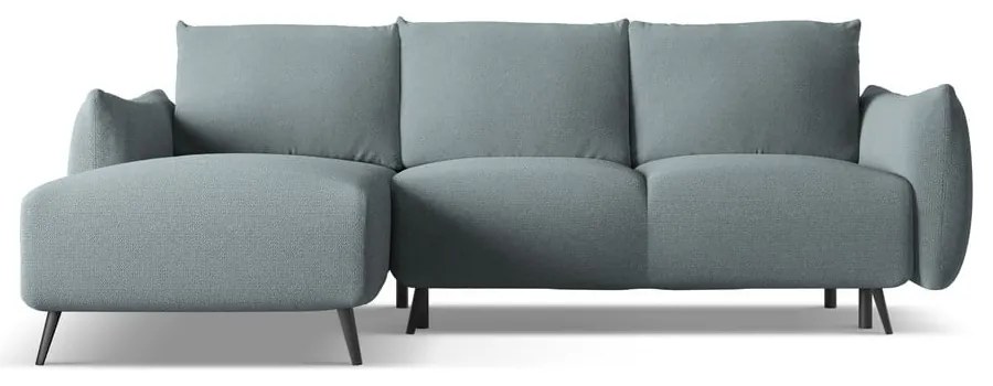 Светлосин ъглов диван (ляв ъгъл) Malie – Makamii