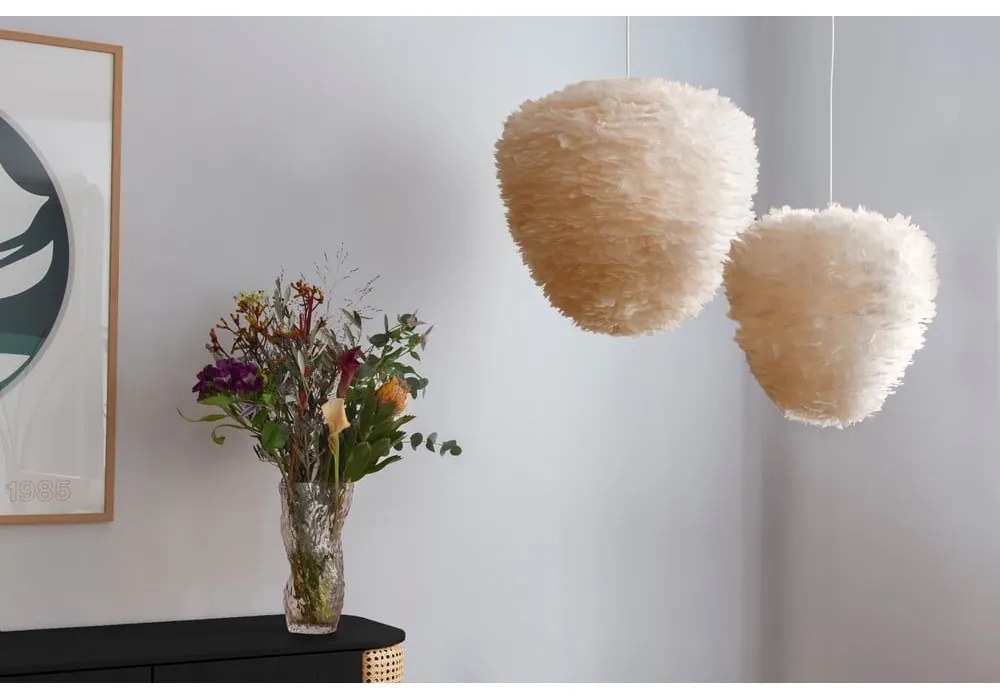 Светлокафяв абажур ø 40 cm Eos Evia Medium – UMAGE