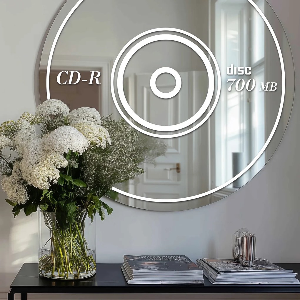 Стикер за огледало S41 – CD-R 89x89