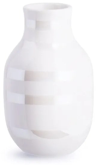 Ваза от бял фаянс, височина 12,5 cm Omaggio - Kähler Design