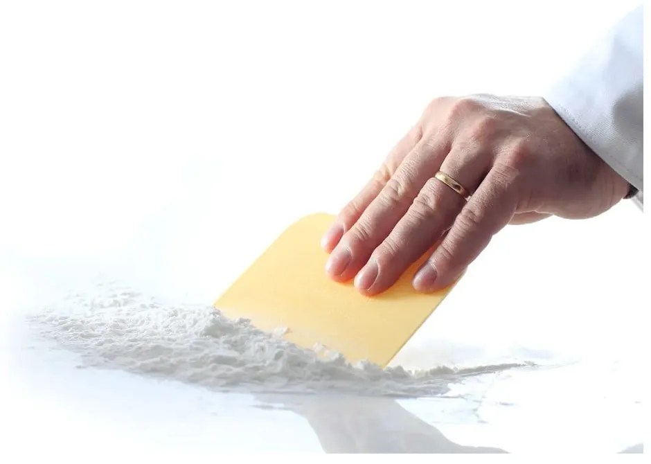 Комплект от 3 трапецовидни стъргалки за тесто - Hendi