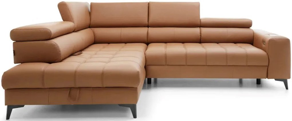 Ъглов диван Baggy LTHR-Наляво