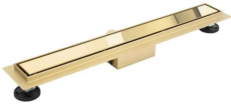 REA-G2562 - Дренажен канал NEOX 70 см, неръждаема стомана/златно покритие