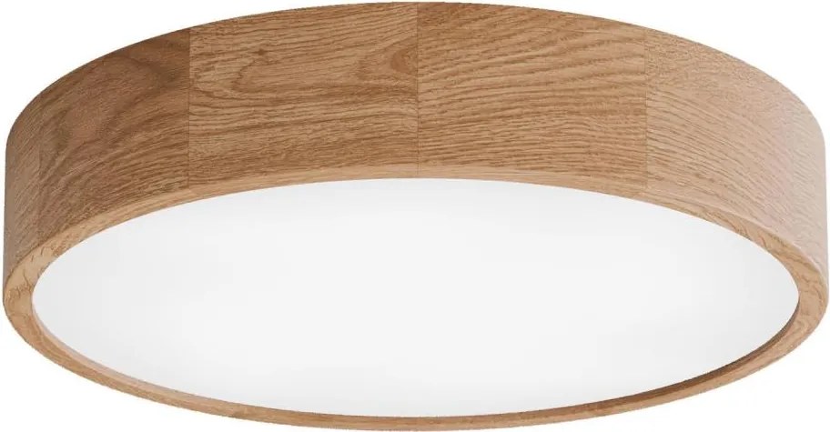 Таванно осветително тяло CLEO със сензор 4xE27/24W/230V Ø 47,5 см, дъб