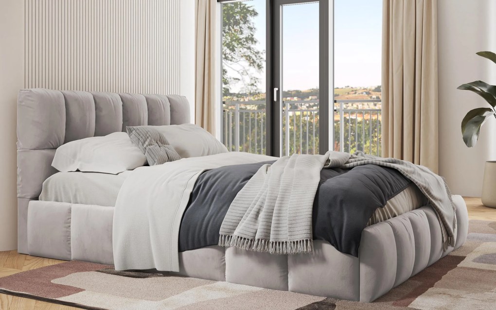 Тапицирана спалня за матрак 180/200 Фиорела