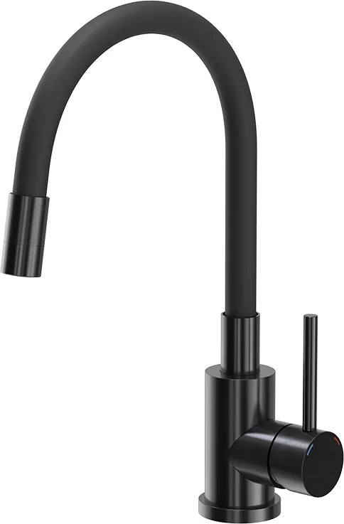 Стоманена мивка LUKE 100 Black