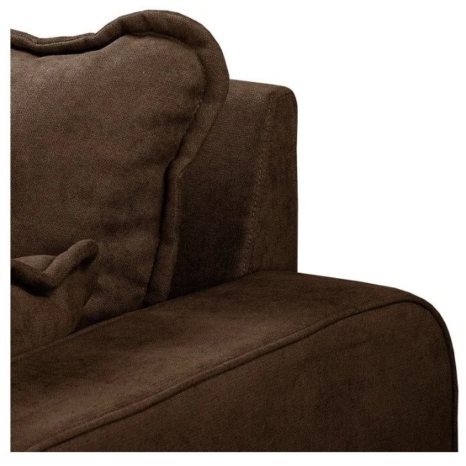 Тъмнокафяв диван 193 cm Beata - Ropez