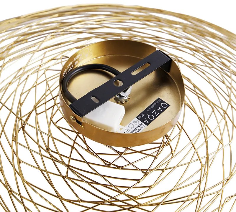 Ориенталски таванен аплик златен 60 см - Glan