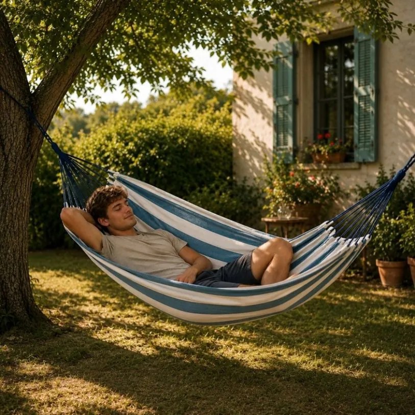 Хамак XXL за 2 души 250 x 150 см – товароносимост 150 кг