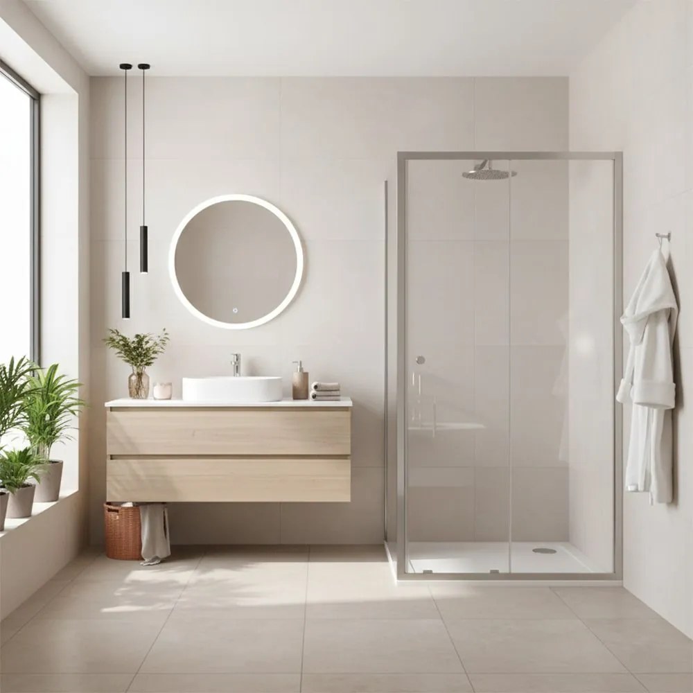 Душ кабина Rea Primo Slide 100x80 Chrome