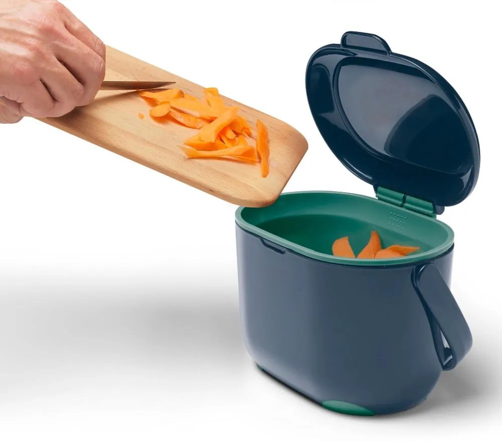 Син контейнер за компостируеми отпадъци 2,5 л - Addis